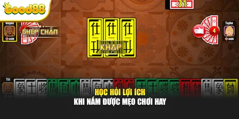 Học hỏi lợi ích khi nắm được mẹo chơi hay